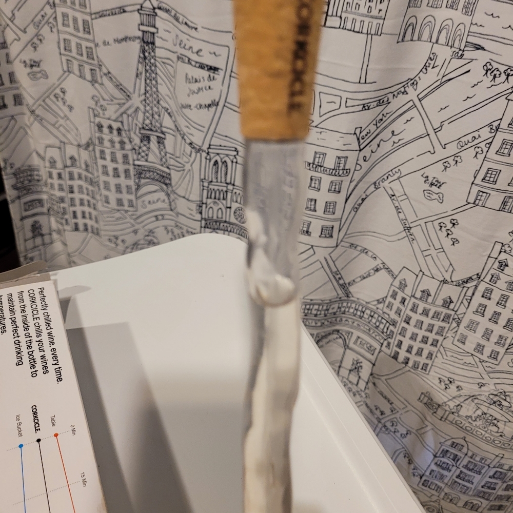 Corkcicle Wine Chiller/Stopper EUC - Picture 6 of 6